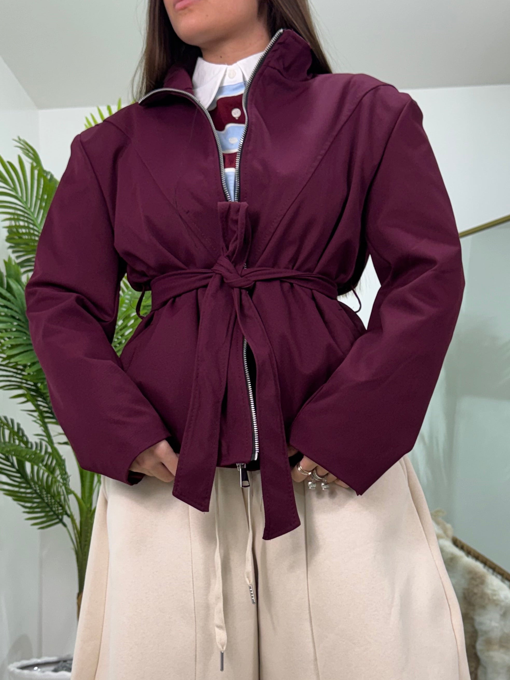 Jacket Charlotte Bordeaux