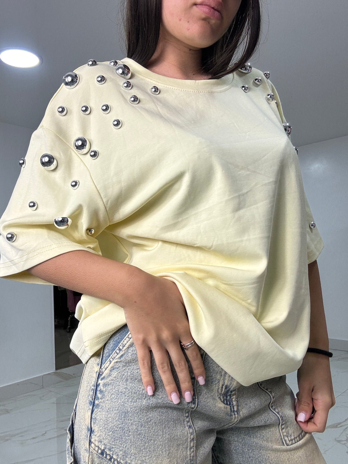 Shirt borchie