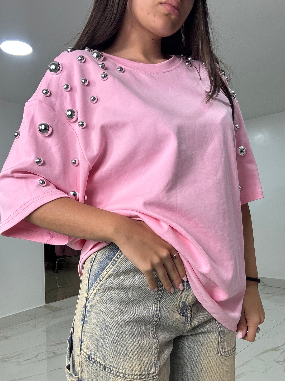 Shirt borchie